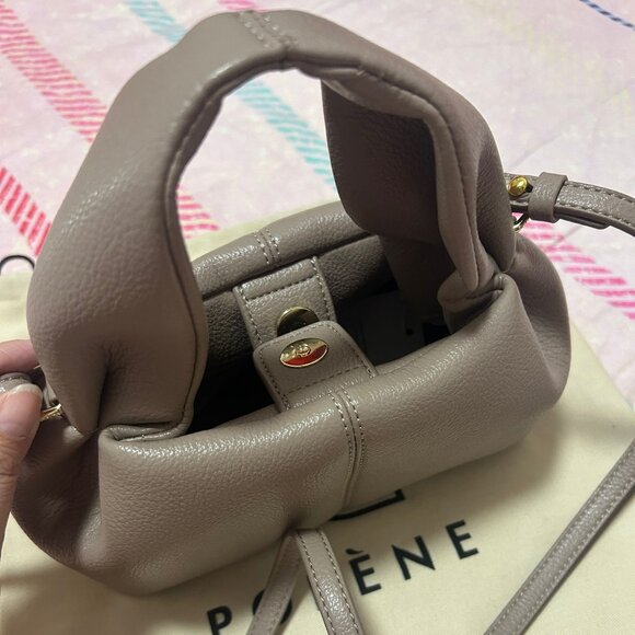 polene Numéro Neuf Mini Edition Textured Taupe - Picture 3 of 9